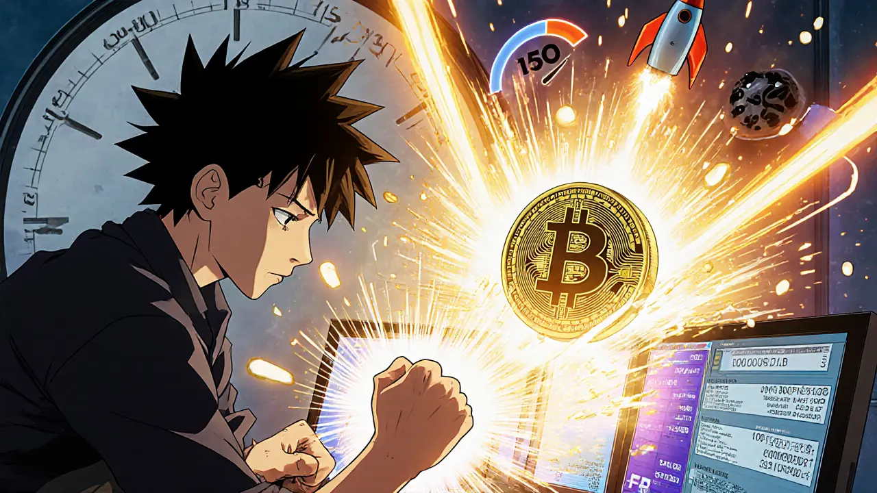 A user’s low-fee Bitcoin transaction being ejected from a mempool while a high-fee one blasts into a block.