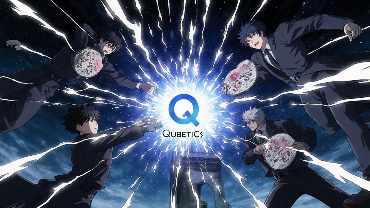 Heroes defend an unfinished mainnet from shadowy attackers using quantum shields and multi-chain tools.