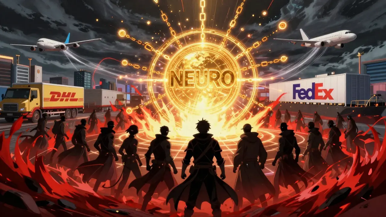 Guardians defend verified knowledge against fraudsters as a golden Decentralized Knowledge Graph rises.