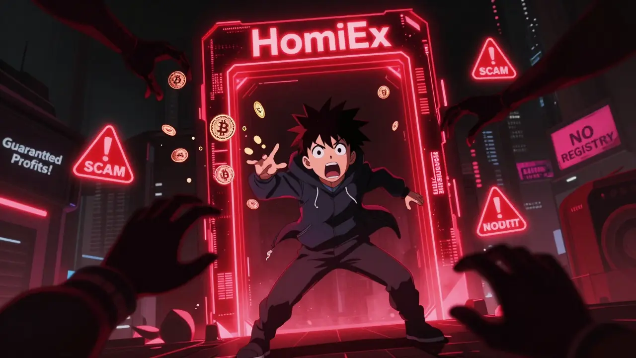 HomiEx Crypto Exchange Review: Why This Platform Is a Red Flag