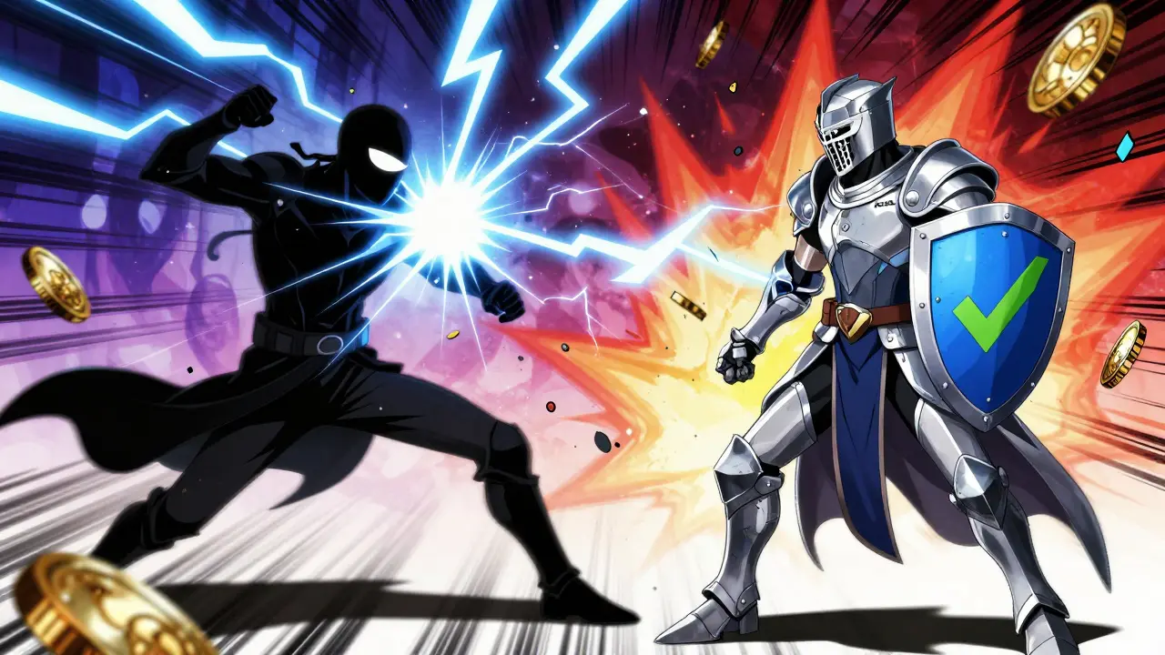 Anime battle: Sanctioned exchange vs compliant platform