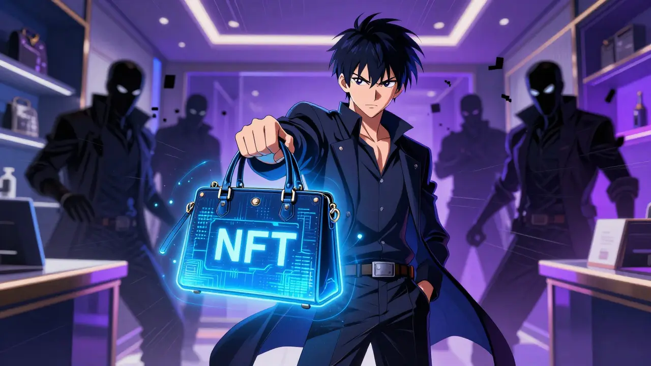 Luxury Goods Authentication with NFTs: How Blockchain Stops Counterfeits