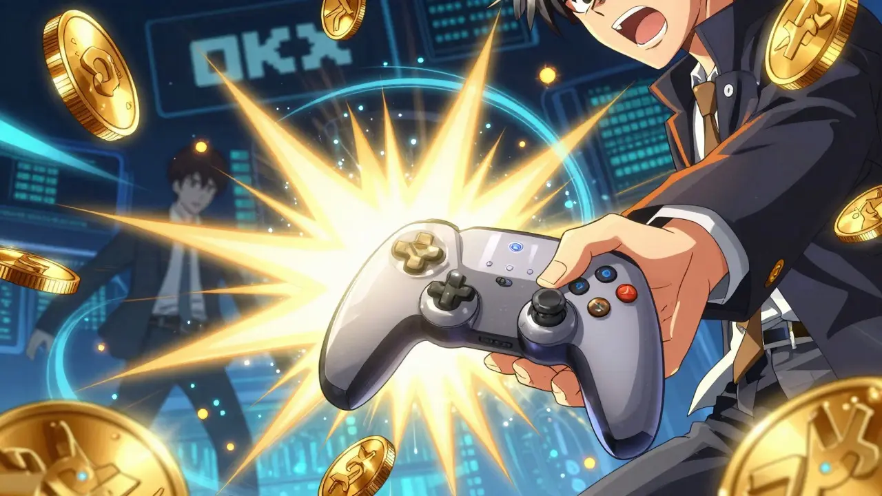 Shounen anime hand unleashing energy waves symbolizing high-volume trading liquidity
